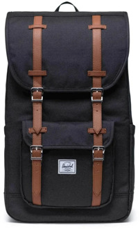 Herschel Polyester Rugzak Herschel , Black , Heren - ONE Size