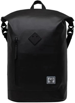 Herschel Roll Top Rugzak Herschel , Black , Unisex - ONE Size