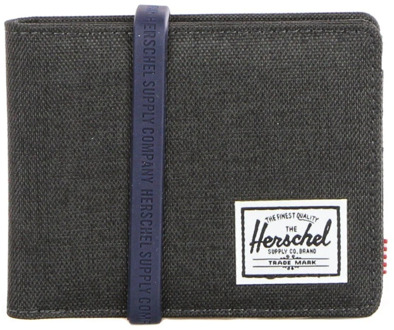 Herschel Roy Coin Rfid Portemonnee Herschel , Black , Heren - ONE Size