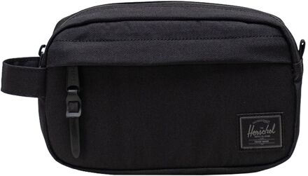 Herschel Supply Co. Chapter Small Travel Kit black tonal toilettas Zwart - H 13 x B 21 x D 8 cm