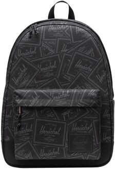 Herschel Supply Co. Classic XL laptop laptop rugzak sticker up black Zwart - H 44 x B 32 x D 17 cm