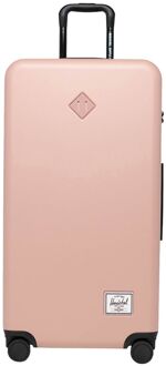 Herschel Supply Co. Heritage Hardshell Large Luggage ash rose hardcase koffer Roze - H 81 x B 43 x D 32 cm