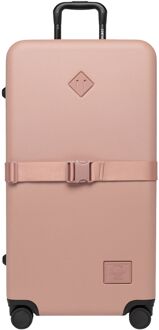 Herschel Supply Co. Heritage Hardshell Large Luggage Expandable ash rose hardcase koffer Roze - H 75 x B 41 x D 33 cm