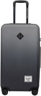 Herschel Supply Co. Heritage Hardshell Medium Luggage black gradient hardcase koffer Zwart - H 69 x B 40 x D 30 cm