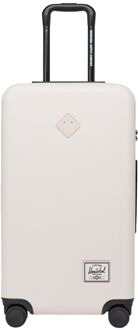 Herschel Supply Co. Heritage Hardshell Medium Luggage moonbeam hardcase koffer Wit - H 69 x B 40 x D 30 cm