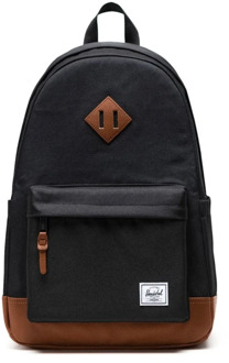 Herschel Supply Co. Heritage rugzak Zwart/tan Herschel , Black , Unisex - ONE Size