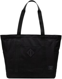 Herschel Supply Co. Heritage tote bag black tonal damestas Zwart - H 36 x B 50 x D 14.5 cm