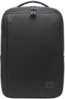 Herschel Supply Co. Kaslo Travel Backpack Tech black weekendtas handbagage Zwart - H 47 x B 30.5 x D 23 cm