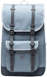 Herschel Supply Co. Little America Backpack blue melange diamond/sea storm Blauw - H 48 x B 28 x D 18 cm
