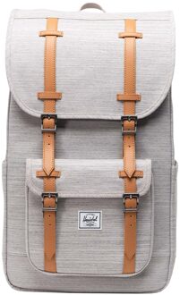 Herschel Supply Co. Little America Backpack light grey crosshatch backpack Grijs - H 48 x B 28 x D 18