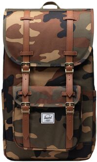 Herschel Supply Co. Little America Backpack woodland camo Multicolor - H 48 x B 28 x D 18 cm