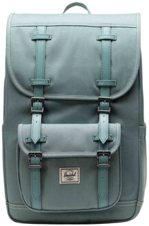 Herschel Supply Co. Little America Mid laptop laptop rugzak trellis Groen - H 43 x B 28 x D 13 cm