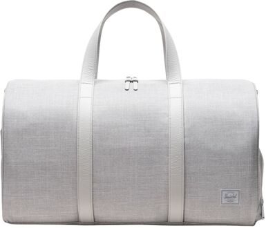 Herschel Supply Co. Novel Duffle grey crosshatch weekendtas handbagage Grijs - H 29 x B 52 x D 28 cm