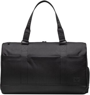 Herschel Supply Co. Novel Duffle Tech black weekendtas handbagage Zwart - H 32 x B 52 x D 28 cm