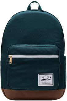 Herschel Supply Co. Pop Quiz laptop laptop rugzak dark sea-tan Groen - H 46 x B 31 x D 14 cm