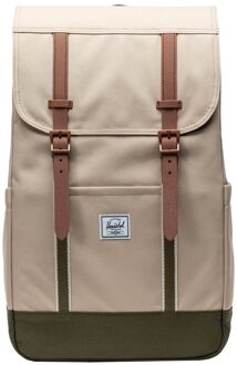 Herschel Supply Co. Retreat Backpack twill/ivy green backpack Groen - H 46 x B 28 x D 15