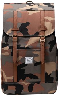 Herschel Supply Co. Retreat laptop laptop rugzak laptop laptop rugzak woodland camo Multicolor - H 46 x B 28 x D 15 cm