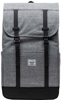 Herschel Supply Co. Retreat laptop laptop rugzak raven crosshatch Grijs - H 46 x B 28 x D 15 cm