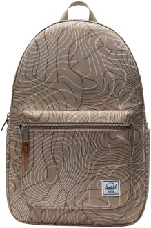Herschel Supply Co. Settlement Backpack twill topography backpack Taupe - H 45 x B 30 x D 14