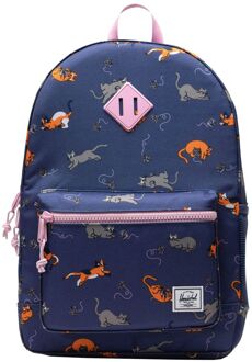 Herschel Supply Co. Youth Backpack XL playing cats schooltas kind Multicolor - H 43 x B 30 x D 15 cm