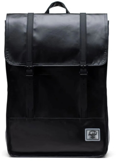 Herschel Supply Survey II waterafstotende rugzak met 15 inch laptopvak Zwart - 1 maat