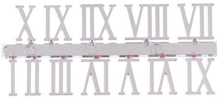 Herstellen Oude Manieren Digitale Accessoires Quartz Uurwerk Voor Klok Reparatie Diy Klok Digitale Onderdelen Arabische Cijfers Zilver