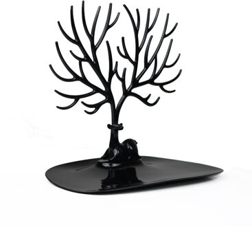 Herten Oorbellen Ketting Ring Hanger Armband Sieraden Display Stand Tray Boom Opslag Rekken Organizer Sieraden Plank Houder klein wit