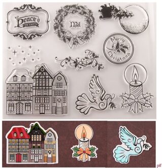 Herten Zegel Met Stansmessen Stencil Set Diy Scrapbooking Embossing Photo 04