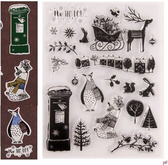 Herten Zegel Met Stansmessen Stencil Set Diy Scrapbooking Embossing Photo 08