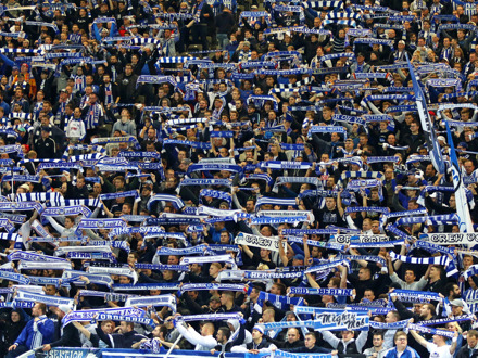 Hertha BSC Berlin vs VfL Bochum (Bundesliga 2) (Vliegtuig)