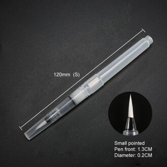 Hervulbare Water Borstels Inkt Pennen Schilderen Pen Plastic Handvat Nylon Haar Kantoorbenodigdheden Art Supplies Sml Water Borstel 1stk S 120mm