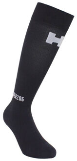 Herzog Medical Pro Compressiesokken Zwart/Zilver -  36-39, Beenlengte
