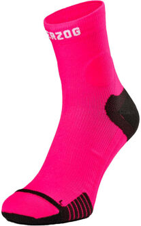 Herzog PRO Compressie Enkelsok - Herzog-neon-roze - 36-38