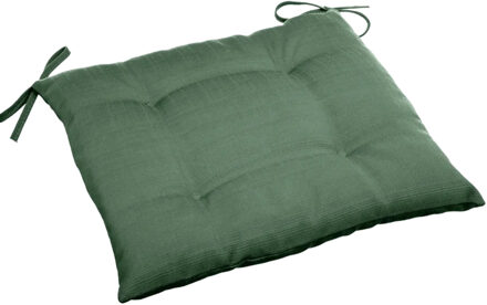 Hesperide Tuinstoelkussen - olijf groen - uv-bestendig - 40x4 cm
