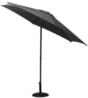Hespiride tuin Parasol Soya - antraciet - D270 x H220 cm - Steel 38 mm