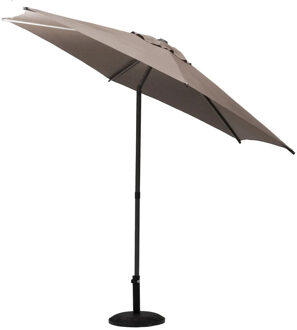 Hespiride tuin Parasol Soya - taupe - D270 x H220 cm - Steel 38 mm