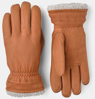 Hestra Buvika Deerskin Handschoen Dames Bruin - 7