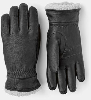 Hestra Buvika Deerskin Handschoen Dames Zwart - 8