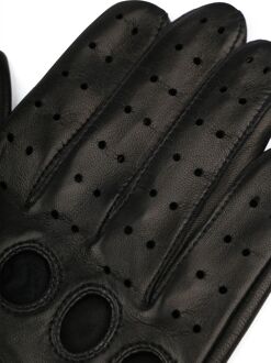 Hestra Handschoen Morgan Leer Zwart - 10,10.5,8,8.5,9,9.5