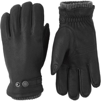 Hestra Warme handschoenen van hertenleer met Primaloft, Zwart Hestra , Black , Heren - 9 In,7 In,10 In,8 In,11 IN