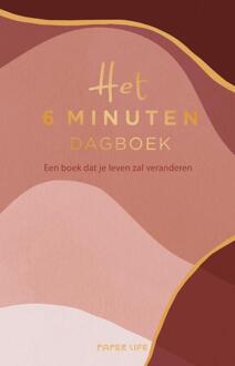Het 6 minuten dagboek - mokka editie -  Dominik Spenst (ISBN: 9789000404339)