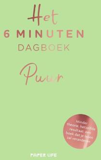 Het 6 minuten dagboek - PUUR - (ISBN:9789000375844)