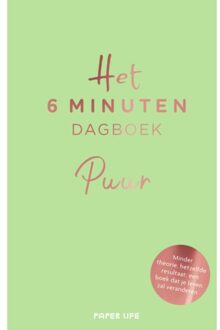 Het 6 minuten dagboek - PUUR - (ISBN:9789000375844)