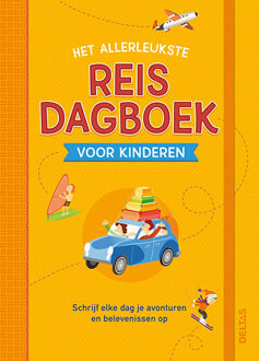 Het allerleukste reisdagboek voor kinderen - Boek Deltas Centrale uitgeverij (9044752588)