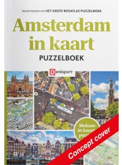 Het Amsterdam In Kaart Puzzelboek - Denksport Puzzelboek - Peter Vroege