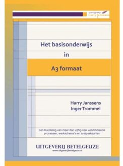 Het basisonderwijs in A3 formaat - Boek Harry Janssens (9087081561)