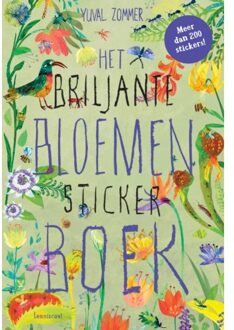 Het briljante bloemen stickerboek. 4+