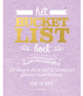 Het Bucketlist Boek voor grootouders - Boek Elise De Rijck (9401441456)
