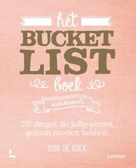 Het Bucketlist boek voor koppels - Boek Elise De Rijck (9401440778)
