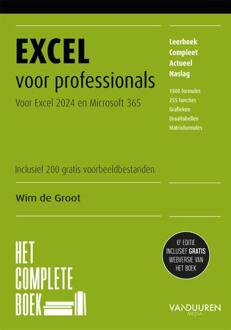 Het Complete Boek Excel voor professionals -  Wim de Groot (ISBN: 9789463564229)